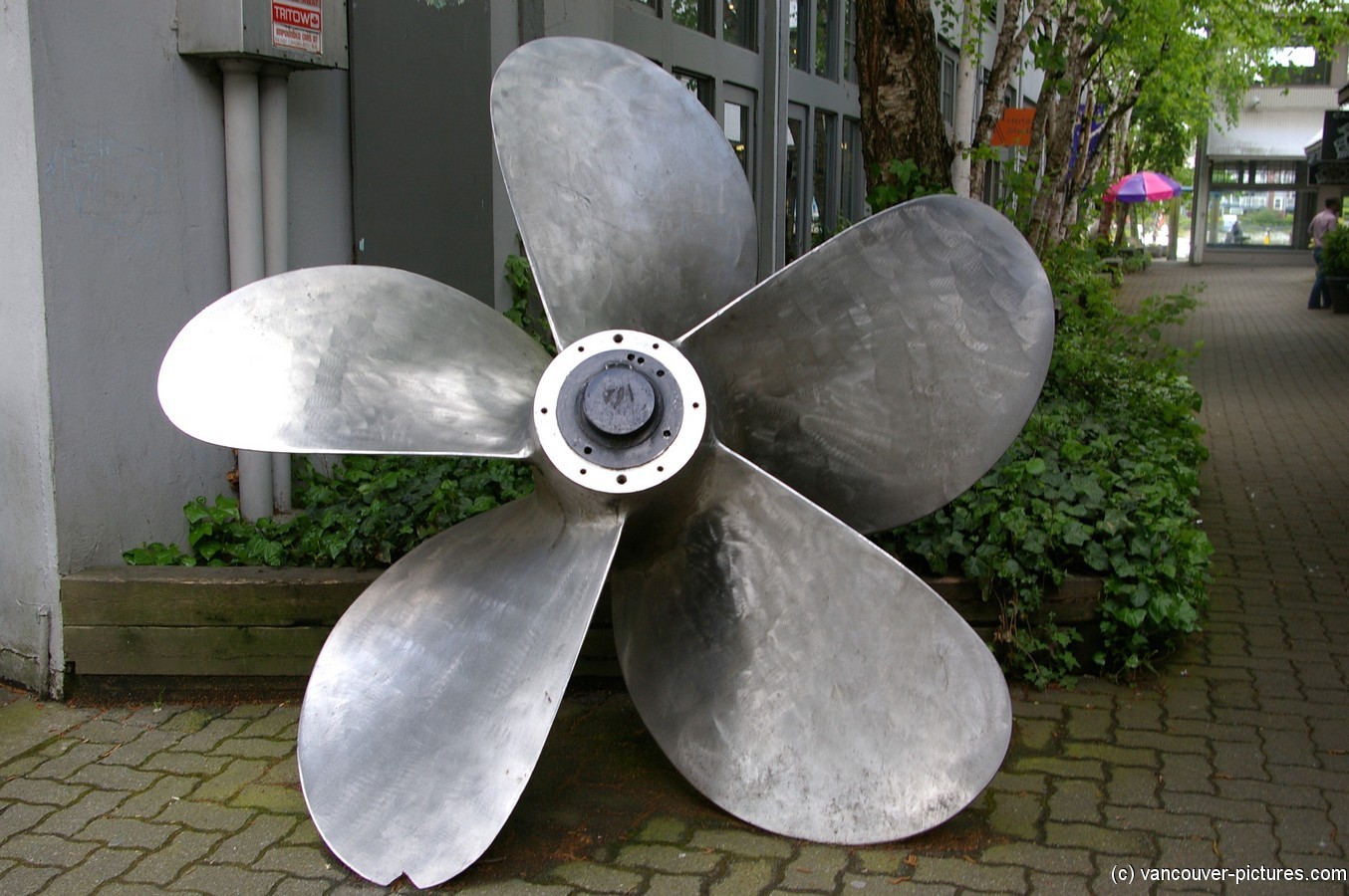 Large propeller on display at Vancouver's Granville Island.jpg
