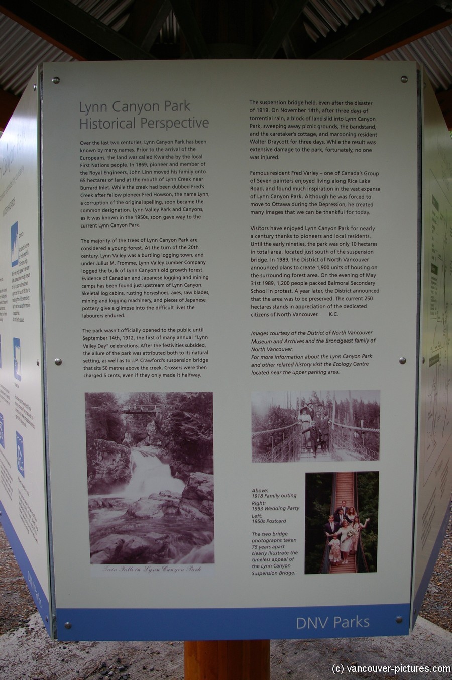 Lynn Canyon Park Historical Perspective sign.jpg