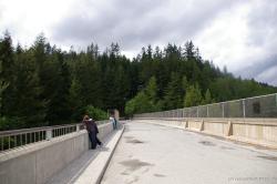 On top of the Cleveland Dam in Vancouver.jpg