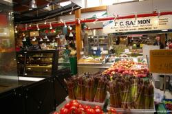 PC Salmon and asparagus and other vegetables inside the Granville Island Market.jpg