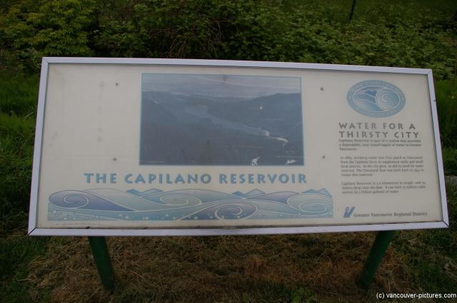 Capilano Reservoir Water for a Thirsty City sign at Cleveland Dam.jpg